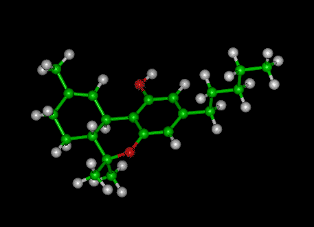 התכונות הכימיות והפיזיקליות של מולקולת ה-THC